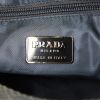 Bolso de mano Prada en piel de pitón azul - Detail D3 thumbnail