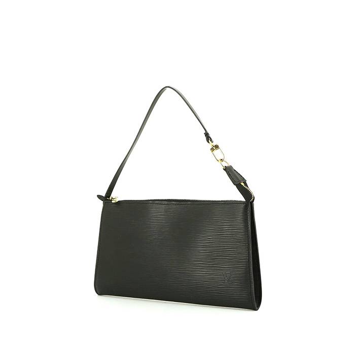 Louis Vuitton Pochette accessoires pouch in black epi leather - 00pp