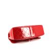 Chanel Timeless jumbo handbag in red patent quilted leather - Detail D5 thumbnail
