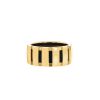 Chaumet Class One medium model ring in yellow gold and rubber - 00pp thumbnail