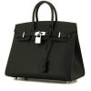 Hermes Birkin 25 cm handbag in black epsom leather - 00pp thumbnail