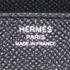 Borsa Hermes Birkin 25 cm in pelle Epsom nera - Detail D3 thumbnail