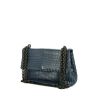 Bottega Veneta Olimpia handbag in blue crocodile - 00pp thumbnail