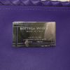 Shopping bag Bottega Veneta in pelle intrecciata viola - Detail D3 thumbnail