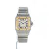 Cartier Santos Galbée watch in gold and stainless steel Ref:  187901 Circa  1990 - 360 thumbnail