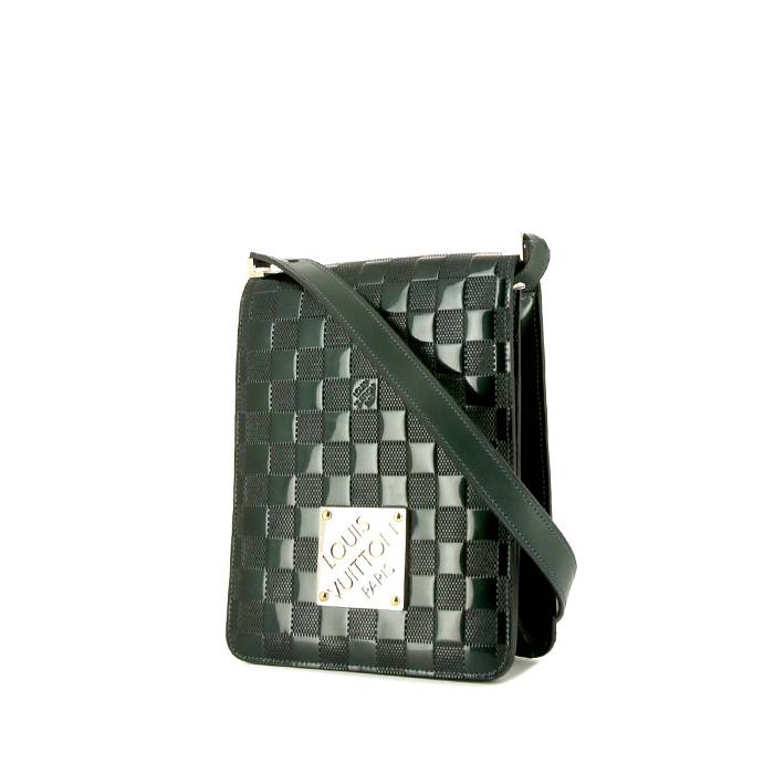 Louis Vuitton handbag in green patent leather - 00pp