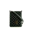 Sac à main Louis Vuitton en cuir verni vert-sapin - 360 thumbnail