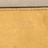 Bolso bandolera Chloé Drew en cuero y ante azafrán, marrón y negro - Detail D3 thumbnail