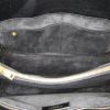 Bolso de mano Saint Laurent Sac de jour en cuero negro y ante negro - Detail D3 thumbnail