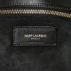Bolso de mano Saint Laurent Sac de jour en cuero negro y ante negro - Detail D4 thumbnail