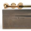 Hermès, "Languette", box in nickel and gold-plated metal, signed, from the 1980's - Detail D2 thumbnail