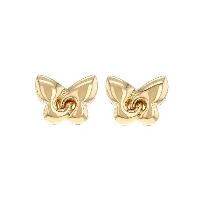 Bulgari earrings for non pierced ears in yellow gold - 00pp