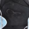 Bolso de mano Louis Vuitton petit Noé en cuero Epi azul y cuero negro - Detail D2 thumbnail