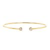 Dinh Van Le Cube Diamant small model bracelet in yellow gold and diamonds - 00pp thumbnail