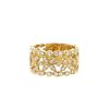 Mauboussin Diamants de Rosée ring in yellow gold and diamonds - 00pp thumbnail