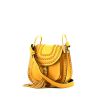 Chloé Hudson shoulder bag in yellow leather - 00pp thumbnail