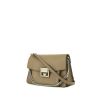 Givenchy GV3 handbag in taupe leather and taupe suede - 00pp thumbnail
