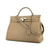 Hermes Kelly 40 cm handbag in etoupe togo leather - 00pp thumbnail