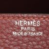 Borsa Hermès Birkin 40 cm in pelle togo bordeaux - Detail D3 thumbnail