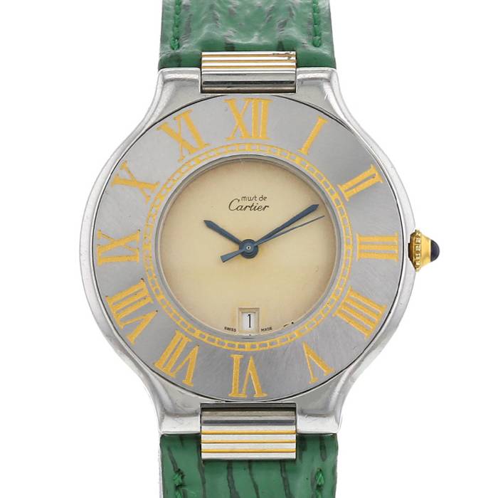 Reloj Cartier Must 21 de acero Ref :  9011 Circa  1990 - 00pp
