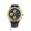 Reloj Breitling Chronomat de oro amarillo Ref :  A13050 Circa  1990 - 360 thumbnail