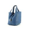 Hermes Picotin handbag in blue togo leather - 00pp thumbnail