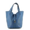 Hermes Picotin handbag in blue togo leather - 360 thumbnail