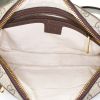 Pochette-ceinture Gucci en toile monogram enduite beige et cuir marron - Detail D2 thumbnail