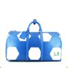 Louis Vuitton Keepall Editions Limitées weekend bag in blue and white epi leather - 360 thumbnail