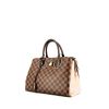 Normandy fabric handbag Louis Vuitton Brown in Cloth - 35271014