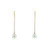 Tiffany & Co Pearls by the Yard earrings in yellow gold and cultured pearls - 00pp thumbnail