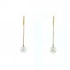Tiffany & Co Pearls by the Yard earrings in yellow gold and cultured pearls - 360 thumbnail