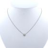Collar Tiffany & Co Circlet en oro blanco y diamantes - 360 thumbnail