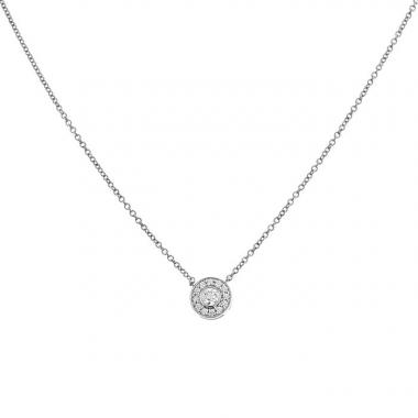 Collana Tiffany & Co Circlet in oro bianco e diamanti