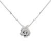 Dior Rose Dior Bagatelle medium model necklace in white gold and diamonds - 00pp thumbnail