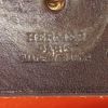 Hermes backpack in orange and red canvas and leather - Detail D3 thumbnail
