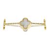 Bracelet Van Cleef & Arpels Pure Alhambra en or jaune et nacre - 00pp thumbnail