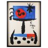 Joan Miró, "Palotin Giron", lithographie en couleurs sur papier Arches, signée, numérotée, datée et encadrée, de 1955 - 00pp thumbnail