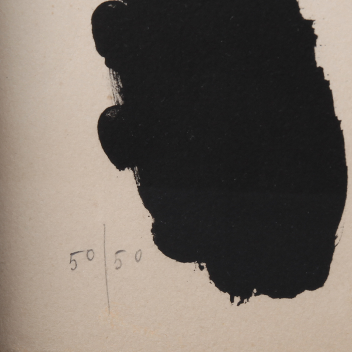 Joan Miró, "Palotin Giron", lithograph in colors on Arches paper, signed, numbered, dated and framed, of 1955 - Detail D2