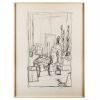 Alberto Giacometti, "Têtes et tabourets", lithographie sur papier Arches, signée, numérotée et encadrée, de 1954 - 00pp thumbnail