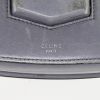 Céline Trotteur large model shoulder bag in grey leather - Detail D3 thumbnail