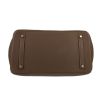 Hermes Birkin 35 cm handbag in etoupe togo leather - Detail D1 thumbnail