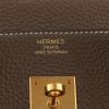 Borsa Hermes Birkin 35 cm in pelle togo etoupe - Detail D2 thumbnail
