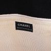 Chanel 2.55 handbag in black felt lined whool - Detail D4 thumbnail