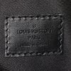 Borsa a tracolla Louis Vuitton in tela monogram cerata marrone a motivo patchwork e pelle nera - Detail D4 thumbnail