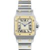 Cartier Santos Galbée watch in gold and stainless steel Ref:  06641 Circa  1990 - 00pp thumbnail