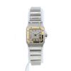 Cartier Santos Galbée watch in gold and stainless steel Ref:  06641 Circa  1990 - 360 thumbnail