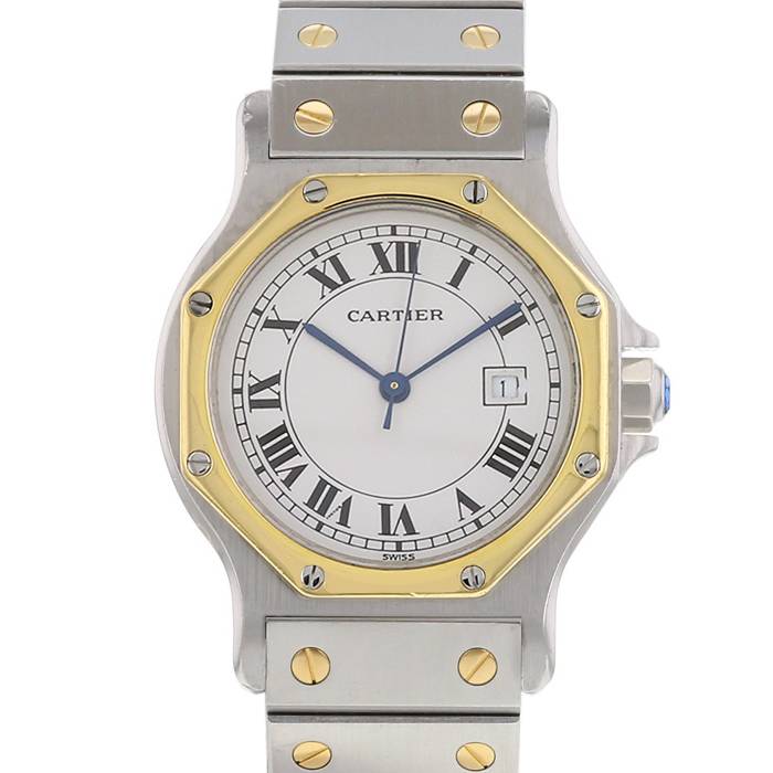 Reloj Cartier Santos Octogonale Ref :  2966 Circa  1983 - 00pp