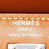 Bolso de mano Hermes Kelly 25 cm en cuero box color oro - Detail D4 thumbnail