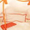 Goyard Saint-Louis shopping bag in orange Goyard canvas and orange leather - Detail D2 thumbnail